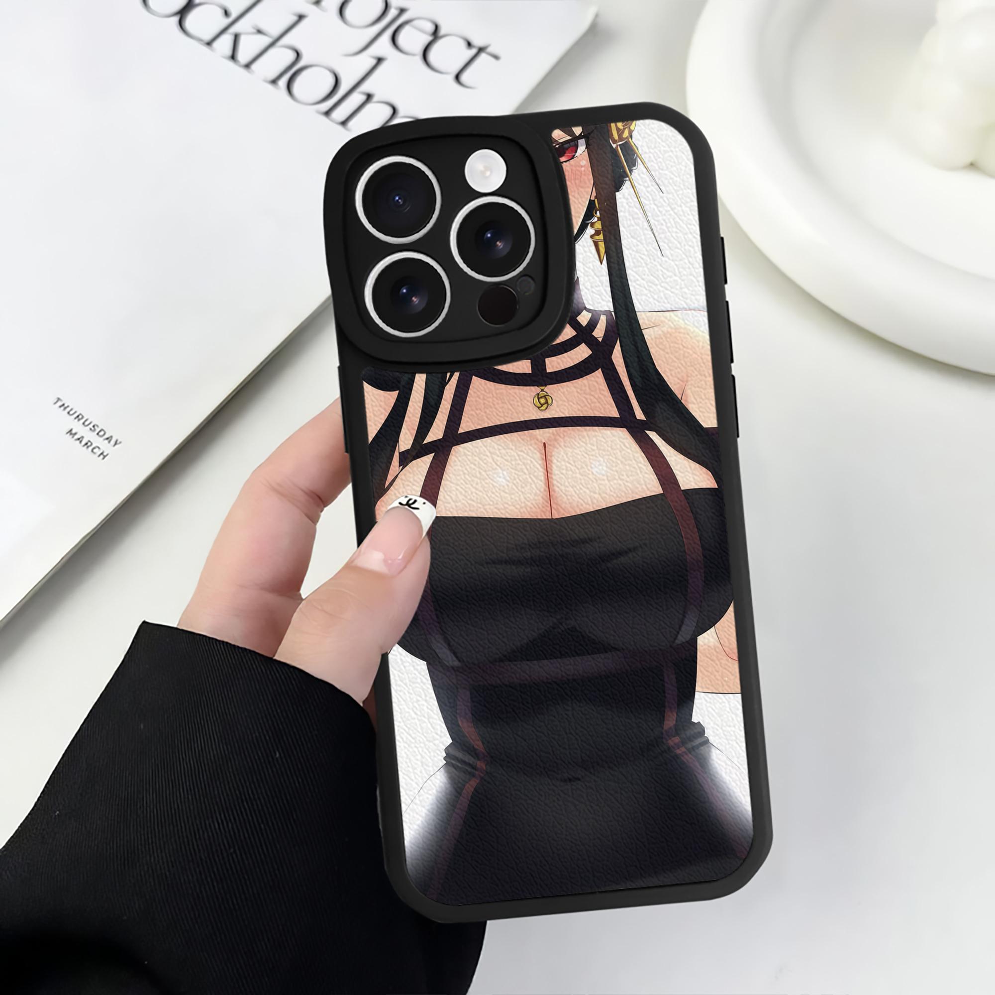 （画像用） SPY×FAMILY间谍家家酒 【iPhone 16シリーズ対応】シリコンスマホケース（レザー調） 材質：シリコン